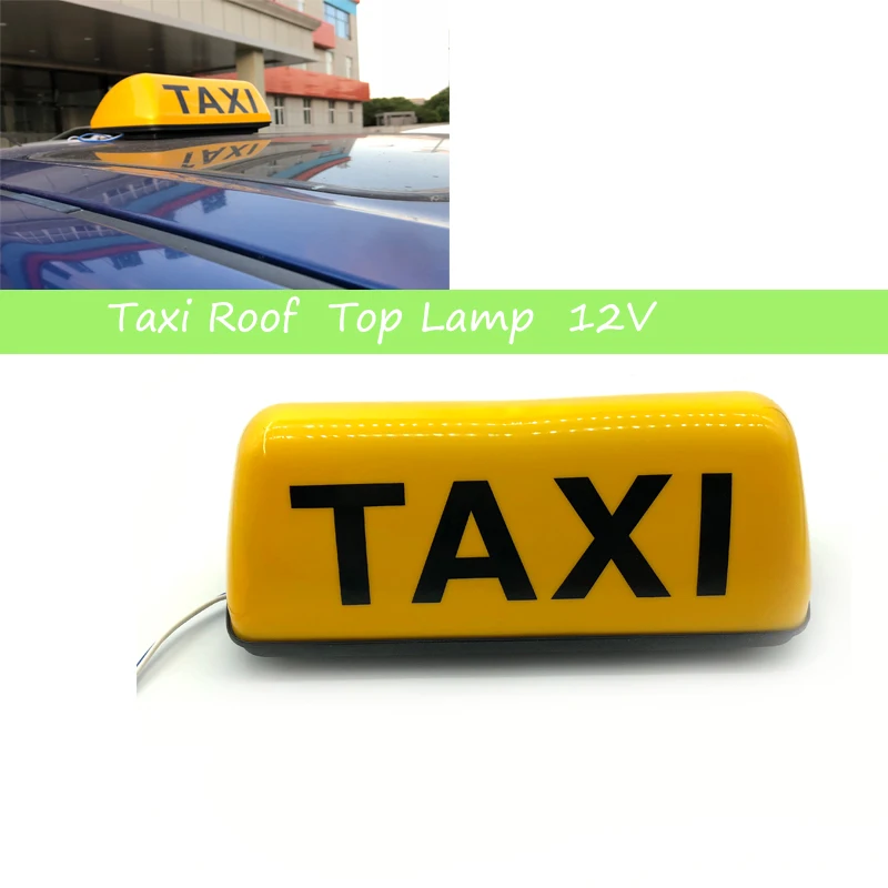 NEW Taxi Roof Waterproof Sign Magnetic Taximeter Cab Top Lamp 12V DC Yellow Light GL
NEW Taxi Roof Waterproof Sign Magnetic Taximeter Cab Top Lamp 12V DC Yellow Light GL