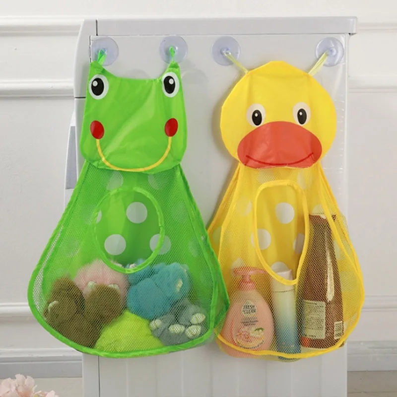 Baby Bath Toys Storage Bag Cute Duck Frog Mesh Net Bag Kids Water Toys Organizer Suction Cups Bath Game Bag Bathroom Accessories
Baby Bath Toys Storage Bag Cute Duck Frog Mesh Net Bag Kids Water Toys Organizer Suction Cups Bath Game Bag Bathroom Accessories