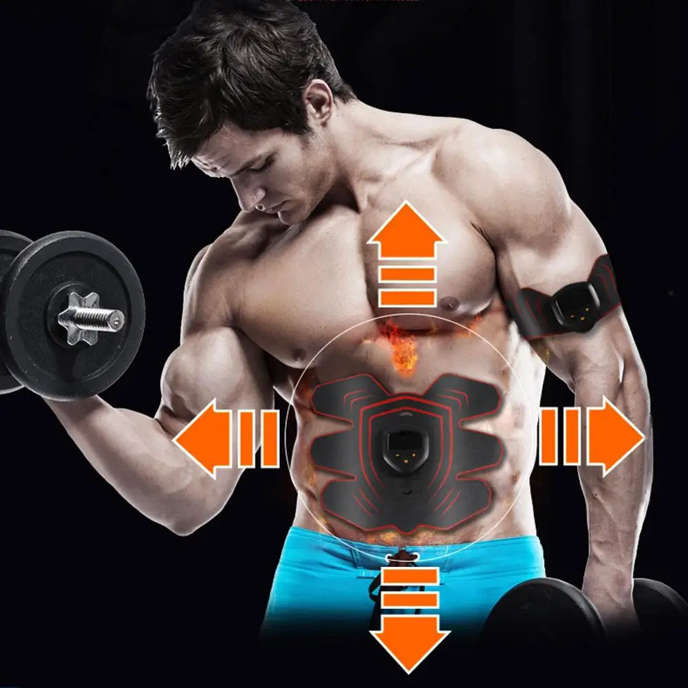 EMS Muscle Electro Stimulator Abdominal Muscle Toner Abs Trainer with LCD Display USB Rechargeable Fitness Training Gear Ab Belt
EMS Muscle Electro Stimulator Abdominal Muscle Toner Abs Trainer with LCD Display USB Rechargeable Fitness Training Gear Ab Belt
