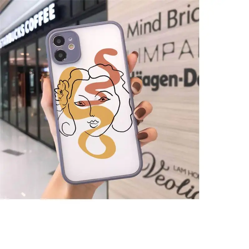 New Funny Art Sketch Phone Cases Matte For iPhone 12 Mini 11 Pro XR XS Max 7 8 Plus X Hard PC Back Cover
New Funny Art Sketch Phone Cases Matte For iPhone 12 Mini 11 Pro XR XS Max 7 8 Plus X Hard PC Back Cover