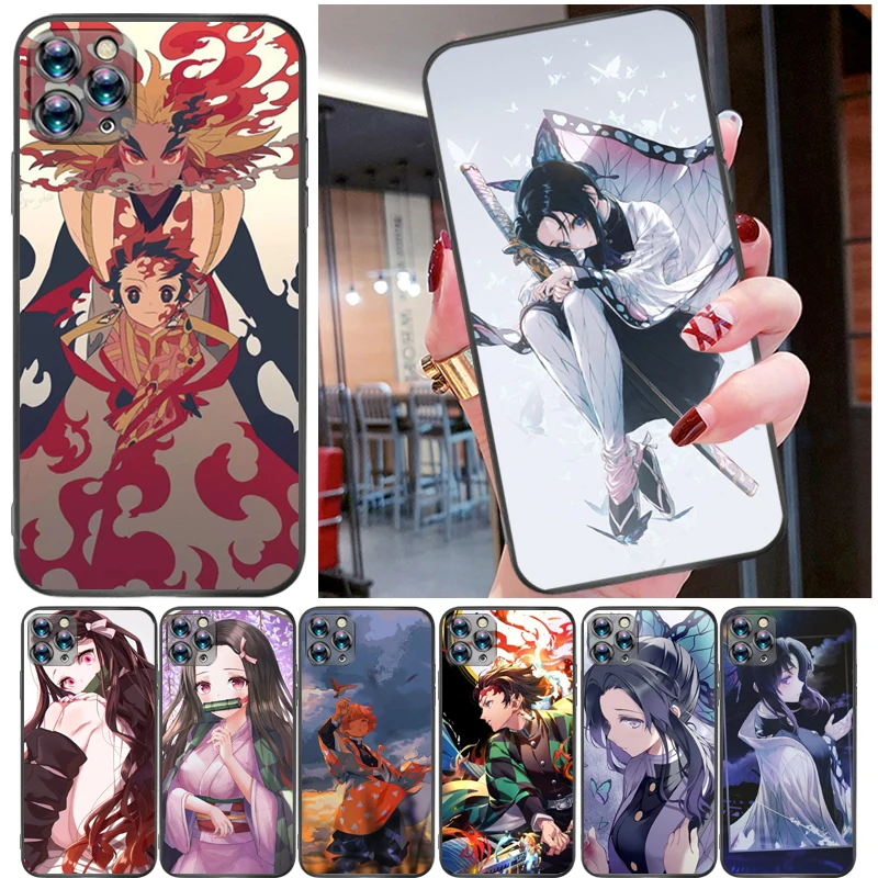 Demon Slayer Kamado Nezuko Kimetsu No Yaiba Kamado Tanjirou Agatsuma Zenitsu Phone Case For iPhone 11 Pro MAX Soft TPU Funda
Demon Slayer Kamado Nezuko Kimetsu No Yaiba Kamado Tanjirou Agatsuma Zenitsu Phone Case For iPhone 11 Pro MAX Soft TPU Funda