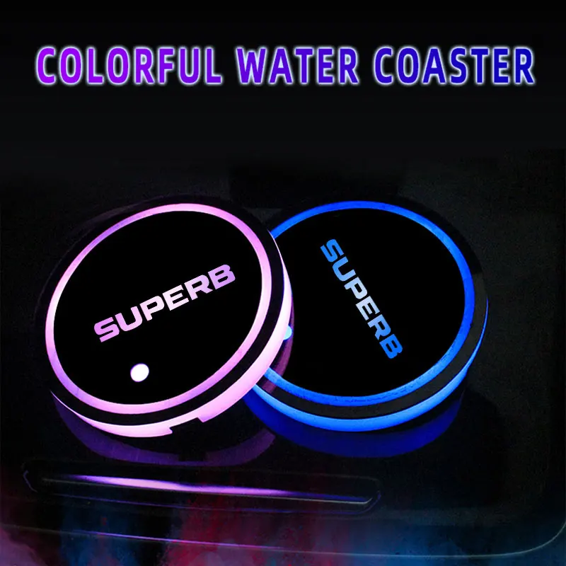 2Pcs Led Car Logo Cup Lights For Skoda SuperB Type 2014 2015 2016 2017 2018-2021 Model Logo Light Luminous Coaster Accessories
2Pcs Led Car Logo Cup Lights For Skoda SuperB Type 2014 2015 2016 2017 2018-2021 Model Logo Light Luminous Coaster Accessories