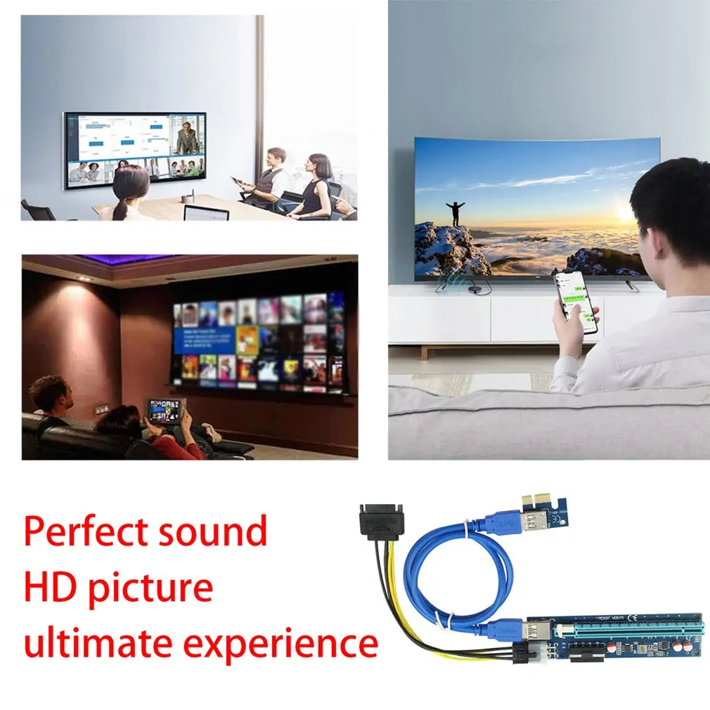 U40 009S 4PIN + 6PIN PCIE 1X To 16X Video Card Extension Cable Motherboard With Usb Cable For Xp / Win 7 / 8 / 10
U40 009S 4PIN + 6PIN PCIE 1X To 16X Video Card Extension Cable Motherboard With Usb Cable For Xp / Win 7 / 8 / 10