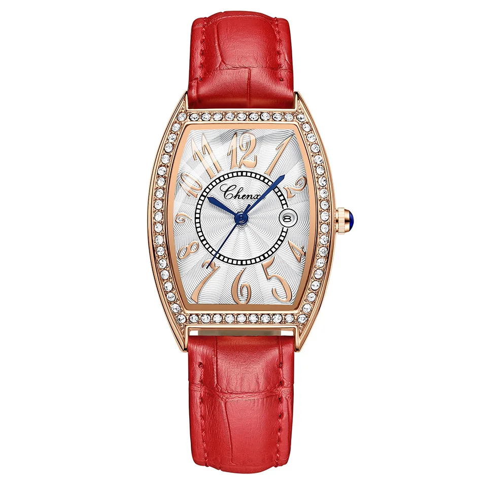 Unique Antique Women Watches Creative Tonneau Style Red Leather Rose Gold Elegant Lady Watch CHENXI Brand Fashion Casual Clock
Unique Antique Women Watches Creative Tonneau Style Red Leather Rose Gold Elegant Lady Watch CHENXI Brand Fashion Casual Clock