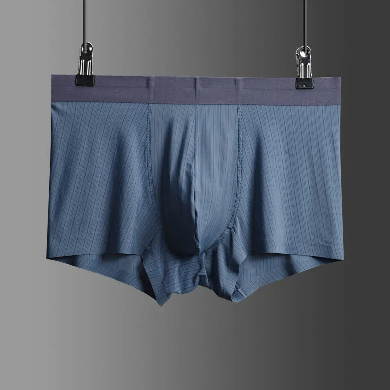 New Ice Silk Sexy Solid Stripe Man Boxers Breathable Quick Drying Soft Mens Underwear Thin Middle Waist Male Cueca Calzoncillos
New Ice Silk Sexy Solid Stripe Man Boxers Breathable Quick Drying Soft Mens Underwear Thin Middle Waist Male Cueca Calzoncillos