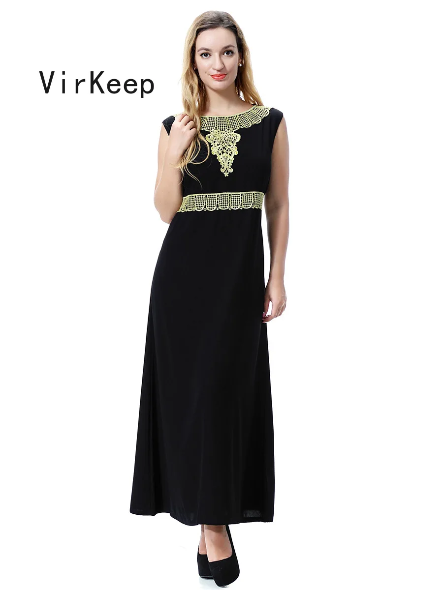 fashion summer women casual embrolidery chiffon tank dress maxi robe Female lace up waist gown lady garment plus size VKDR2480
fashion summer women casual embrolidery chiffon tank dress maxi robe Female lace up waist gown lady garment plus size VKDR2480