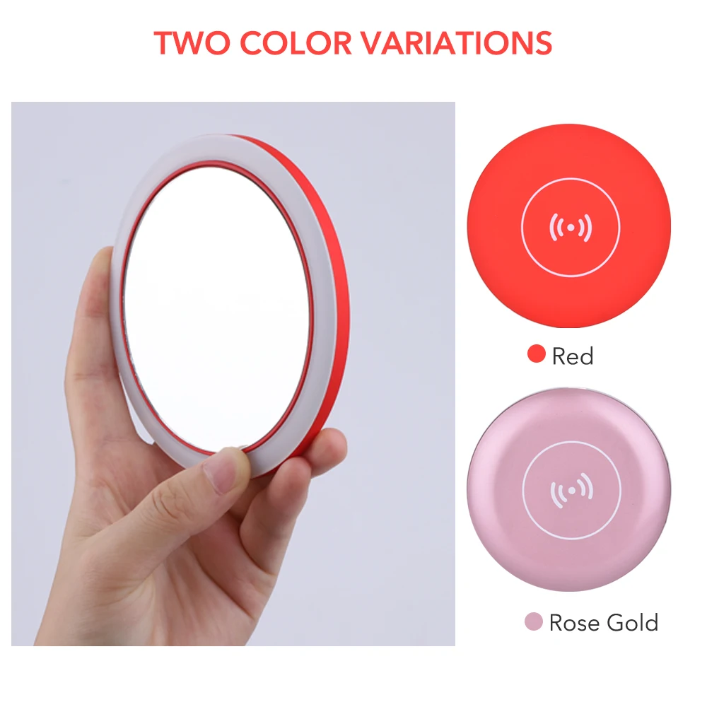 1 PCS Makeup Mirror Light Mini Round Portable LED Make Up Mirror Sensing USB Chargeable makeup mirror Clearance Sale
1 PCS Makeup Mirror Light Mini Round Portable LED Make Up Mirror Sensing USB Chargeable makeup mirror Clearance Sale
