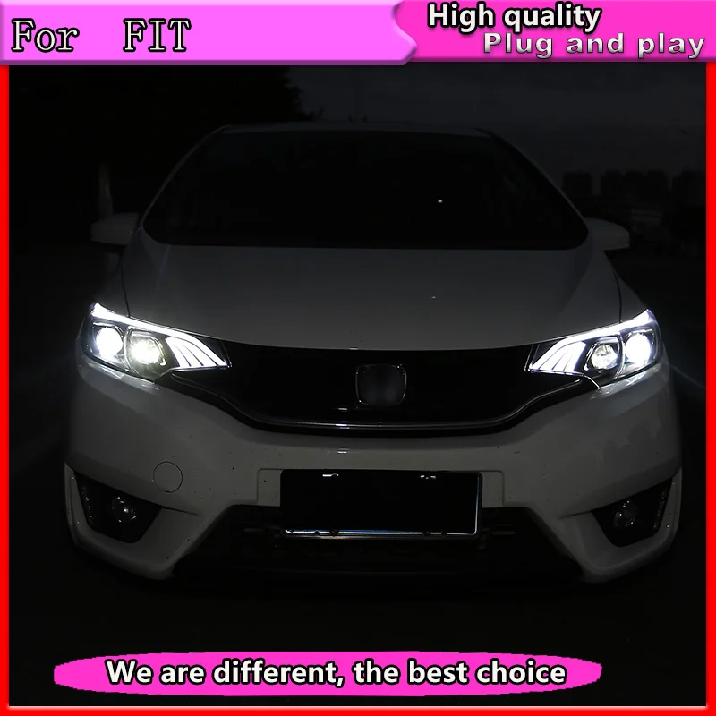Car Styling Headlights 2014 2015 2016 2017 For Honda Fit Headlamp DRL Lens Double Beam Xenon of Benz Led Bar Style
Car Styling Headlights 2014 2015 2016 2017 For Honda Fit Headlamp DRL Lens Double Beam Xenon of Benz Led Bar Style