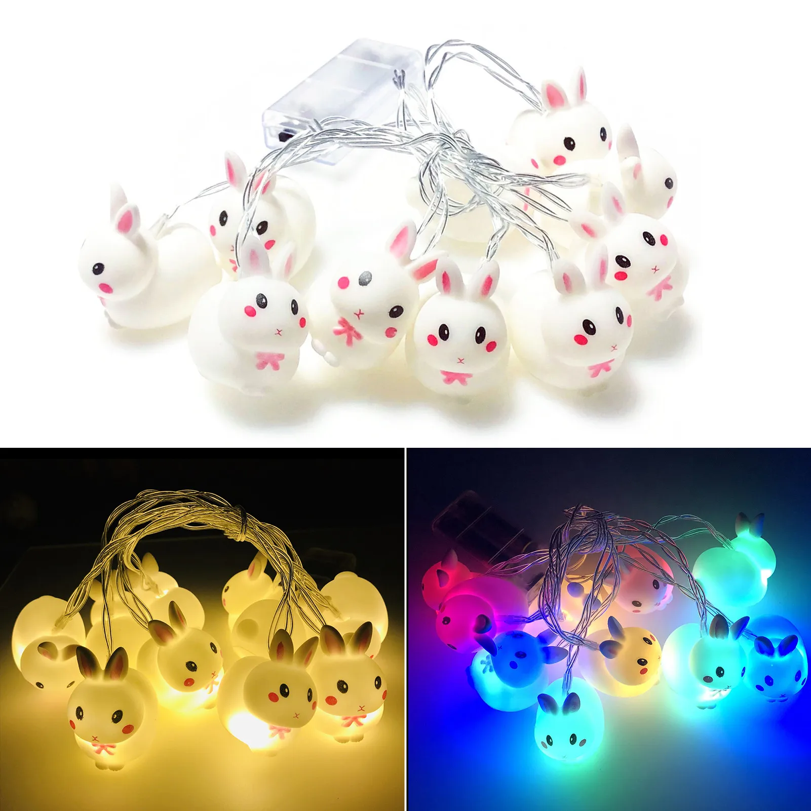 Easter Bunny Light String 10 LED Cute Fairy String Home Holiday Party Wedding Party Ornament Restaurants Shops Decoration
Easter Bunny Light String 10 LED Cute Fairy String Home Holiday Party Wedding Party Ornament Restaurants Shops Decoration