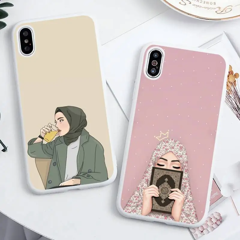 Muslim Islamic Gril Eyes Arabic Hijab Girl Phone Case Candy Color for iPhone 6 6S 7 8 11 12 XS X SE 2020 XR mini pro Plus MAX
Muslim Islamic Gril Eyes Arabic Hijab Girl Phone Case Candy Color for iPhone 6 6S 7 8 11 12 XS X SE 2020 XR mini pro Plus MAX