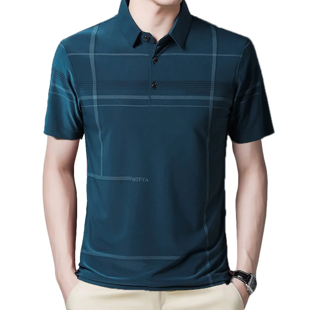 New Top Grade Summer Milk Shreds Ice Silky Feeling Mens Designer Polo Shirts With Short Sleeve Lapel Casual Tops Men Tee 20116
New Top Grade Summer Milk Shreds Ice Silky Feeling Mens Designer Polo Shirts With Short Sleeve Lapel Casual Tops Men Tee 20116