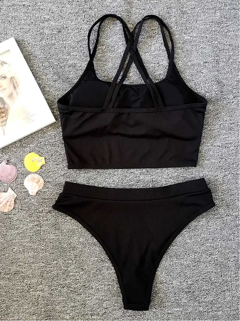 High Cut Swimsuit Women Bikini Brazilian Swimwear Female Ribbed Bathing Suit Two-Piece Beachwear 2 Pieces Summer Set Swim Suit
High Cut Swimsuit Women Bikini Brazilian Swimwear Female Ribbed Bathing Suit Two-Piece Beachwear 2 Pieces Summer Set Swim Suit