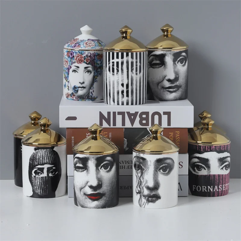 Nice Lady Skull Candle Holder DIY Handmade Jar Female Smile Face Storage Bin Box Ceramics Craft Home Decor Jewelry Container
Nice Lady Skull Candle Holder DIY Handmade Jar Female Smile Face Storage Bin Box Ceramics Craft Home Decor Jewelry Container