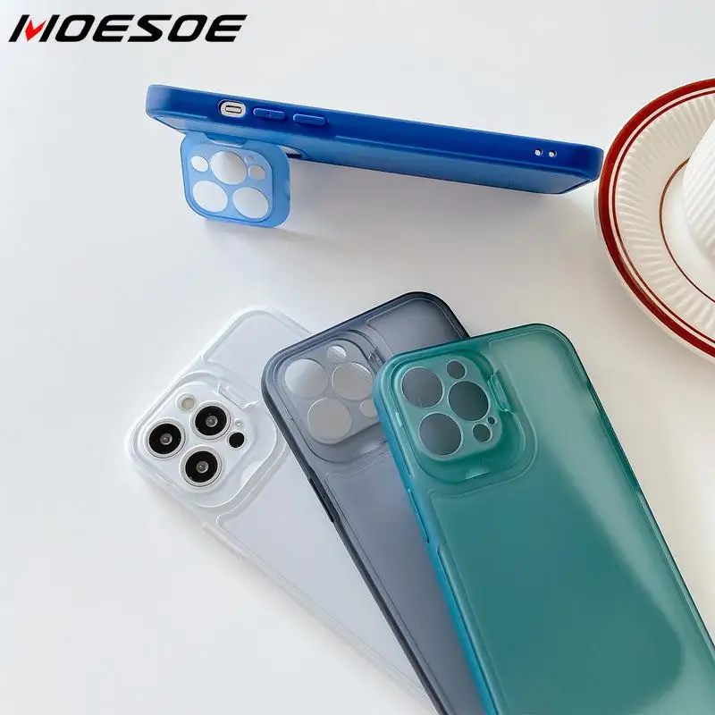 Luxury Camera Lens Bracket Phone Holder Case For iPhone 12 11 Pro MAX XS X XR 10 8 7 Plus SE 2 2020 Shockproof Soft Cover Coque
Luxury Camera Lens Bracket Phone Holder Case For iPhone 12 11 Pro MAX XS X XR 10 8 7 Plus SE 2 2020 Shockproof Soft Cover Coque