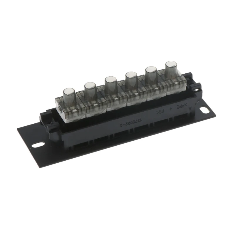 6-портовая коммутационная панель R58A CAT6 RJ45 сетевой кабель Адаптер
