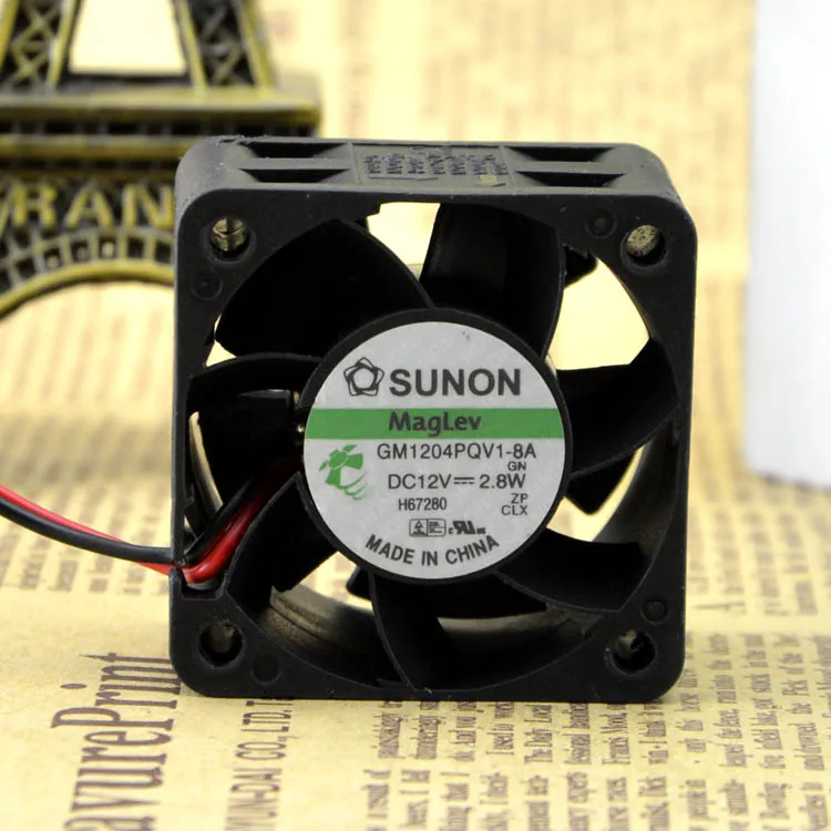 Новый оригинальный высокоскоростной серверный вентилятор 4028 GM1204PQV1-8A 12V 2,8 W 4 см
Новый оригинальный высокоскоростной серверный вентилятор 4028 GM1204PQV1-8A 12V 2,8 W 4 см