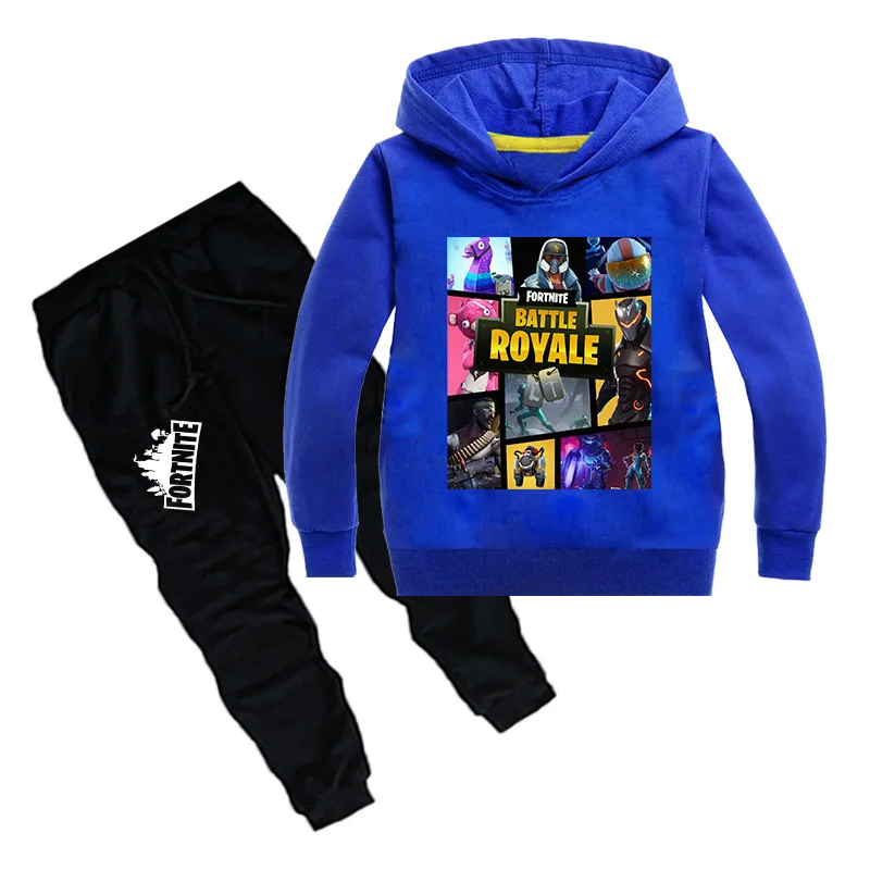 Fortnite Game Hoodies+Pant Sports Suit 2pcs/Set Spring Autumn Tracksuits Battle Royale Girl Boy Clothes Set Kids Clothing Sets
Fortnite Game Hoodies+Pant Sports Suit 2pcs/Set Spring Autumn Tracksuits Battle Royale Girl Boy Clothes Set Kids Clothing Sets