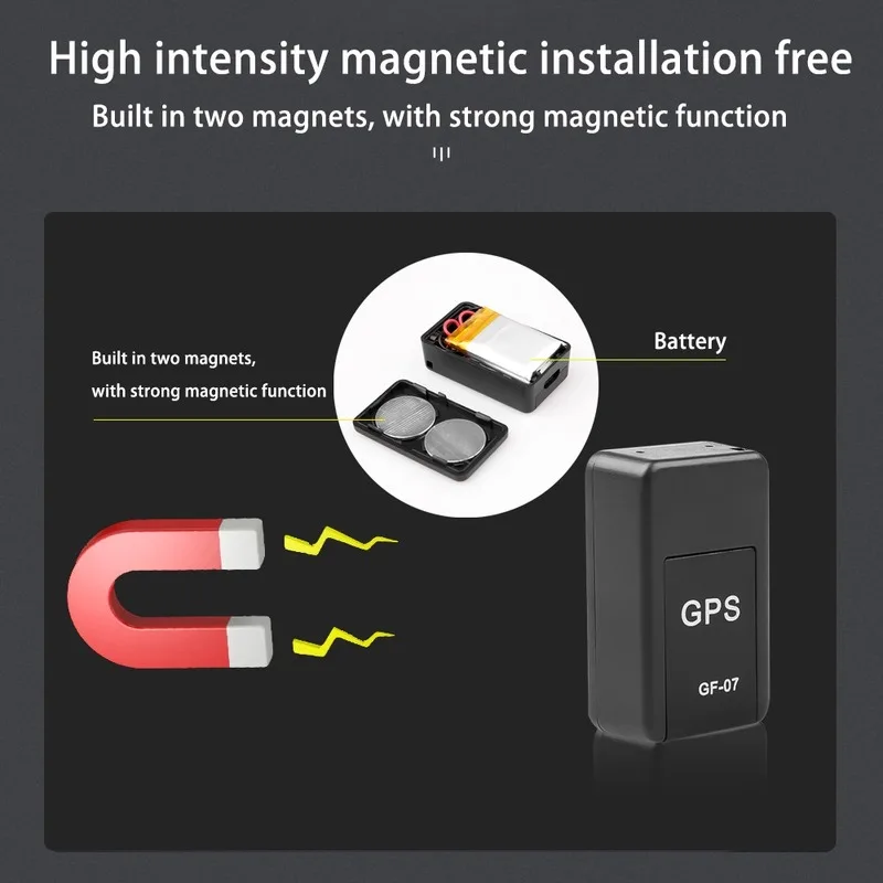 GF07 GPS Magnetic GPS Tracker For Motorcycle Para Carro Car Child Trackers Locator Systems Mini Bike GPRS Tracker
GF07 GPS Magnetic GPS Tracker For Motorcycle Para Carro Car Child Trackers Locator Systems Mini Bike GPRS Tracker