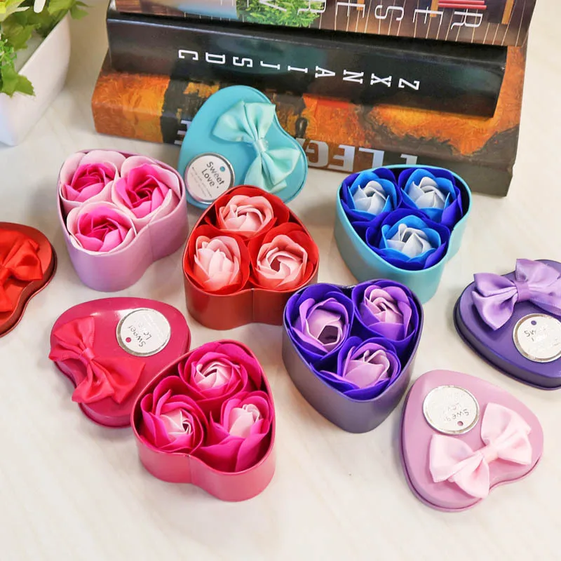 3Pcs/box Heart Scented Bath Body Petal Rose Flower Soap Wedding Decoration Gift Best Bath Shower Soap
3Pcs/box Heart Scented Bath Body Petal Rose Flower Soap Wedding Decoration Gift Best Bath Shower Soap