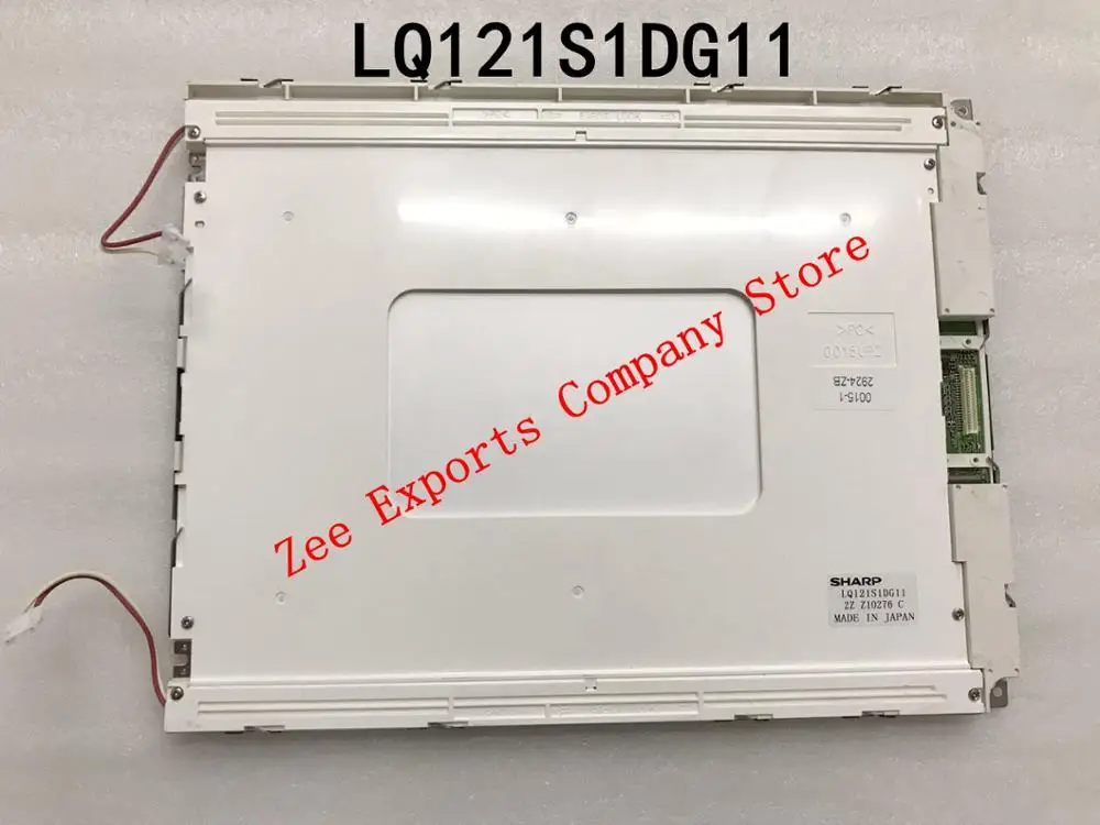 Original 12.1 inch LQ121S1DG11 100% Tested Original LCD screen display Panel
Original 12.1 inch LQ121S1DG11 100% Tested Original LCD screen display Panel