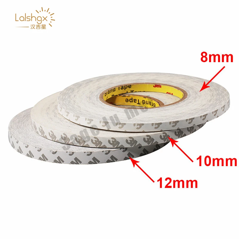 3M Tape Double Sided Tapes Adhesive Strong Sticky 50M/Roll Width 8mm/10mm/12mm/15mm ws2811 ws2812 3528 5050 Led strips
3M Tape Double Sided Tapes Adhesive Strong Sticky 50M/Roll Width 8mm/10mm/12mm/15mm ws2811 ws2812 3528 5050 Led strips