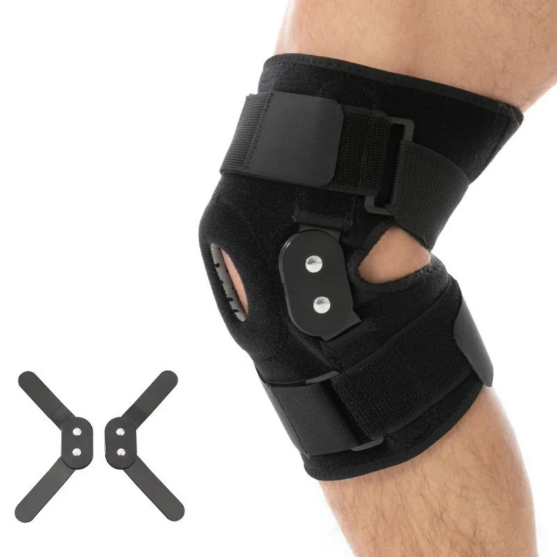 1Pcs Sports Knee Protector Adjustable Hinged Knee Patella Support Sleeve Stabilizer Fitness Gym Running Knee Wrap Brace
1Pcs Sports Knee Protector Adjustable Hinged Knee Patella Support Sleeve Stabilizer Fitness Gym Running Knee Wrap Brace
