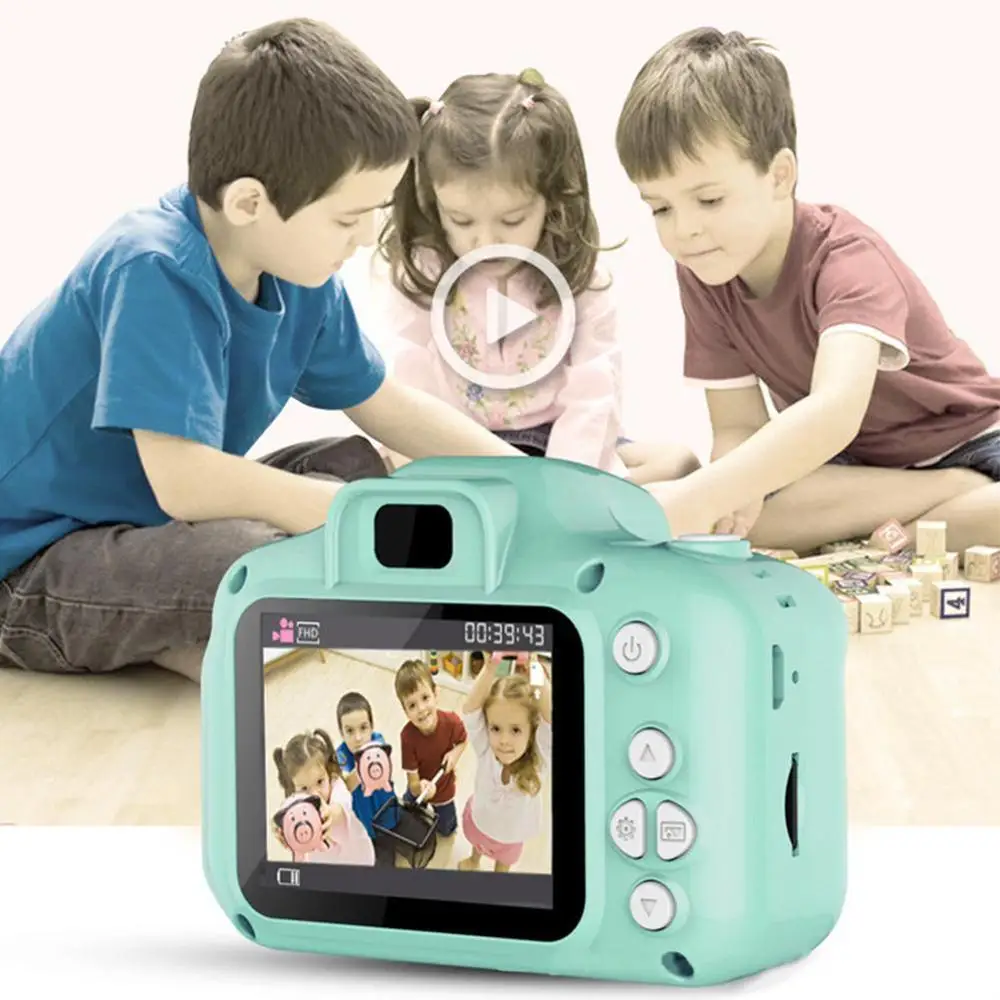 HD Children Mini Camera Kids Educational Toys HD 2.0Inch LCD Compact Digital Camera Display Screen Digital Camera Gift For Kids
HD Children Mini Camera Kids Educational Toys HD 2.0Inch LCD Compact Digital Camera Display Screen Digital Camera Gift For Kids