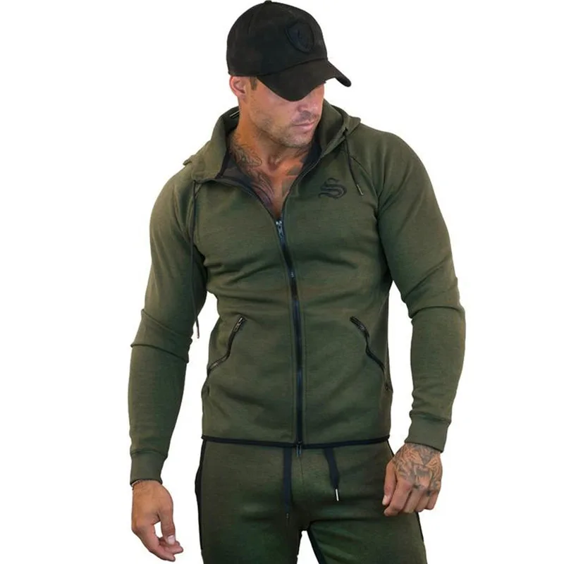 Men Brand Hoodies Fitness Bodybuilding Sweatshirt Hooded Pocket Jacket Outerwear Male Running Workout Sportswear Tops Coats
Men Brand Hoodies Fitness Bodybuilding Sweatshirt Hooded Pocket Jacket Outerwear Male Running Workout Sportswear Tops Coats