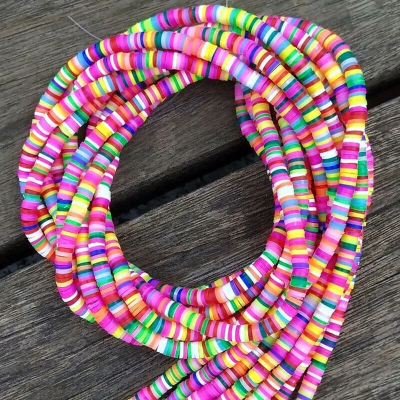 1 Box Polymer Clay Beads With Accessories Bracelet Jewelry Making Finding Flat Round Spacer Beads 2021 New
1 Box Polymer Clay Beads With Accessories Bracelet Jewelry Making Finding Flat Round Spacer Beads 2021 New