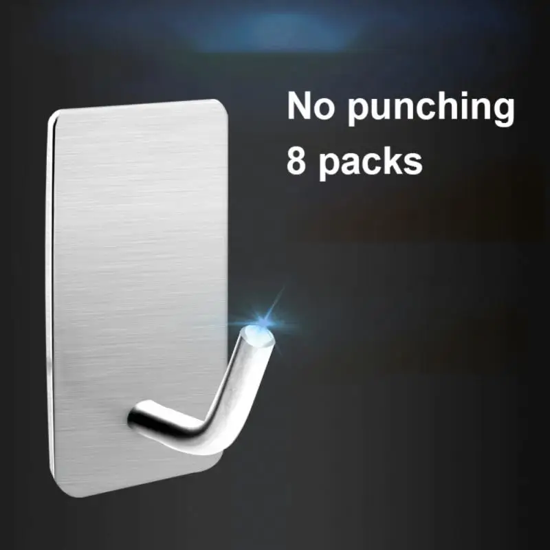 304 Hook Wall Hooks Towel Hook Self Bathroom Stainless Steel Coat Rustproof Hook Holder Hanger Rack Kitchen Storage Hanging Hook 
304 Hook Wall Hooks Towel Hook Self Bathroom Stainless Steel Coat Rustproof Hook Holder Hanger Rack Kitchen Storage Hanging Hook