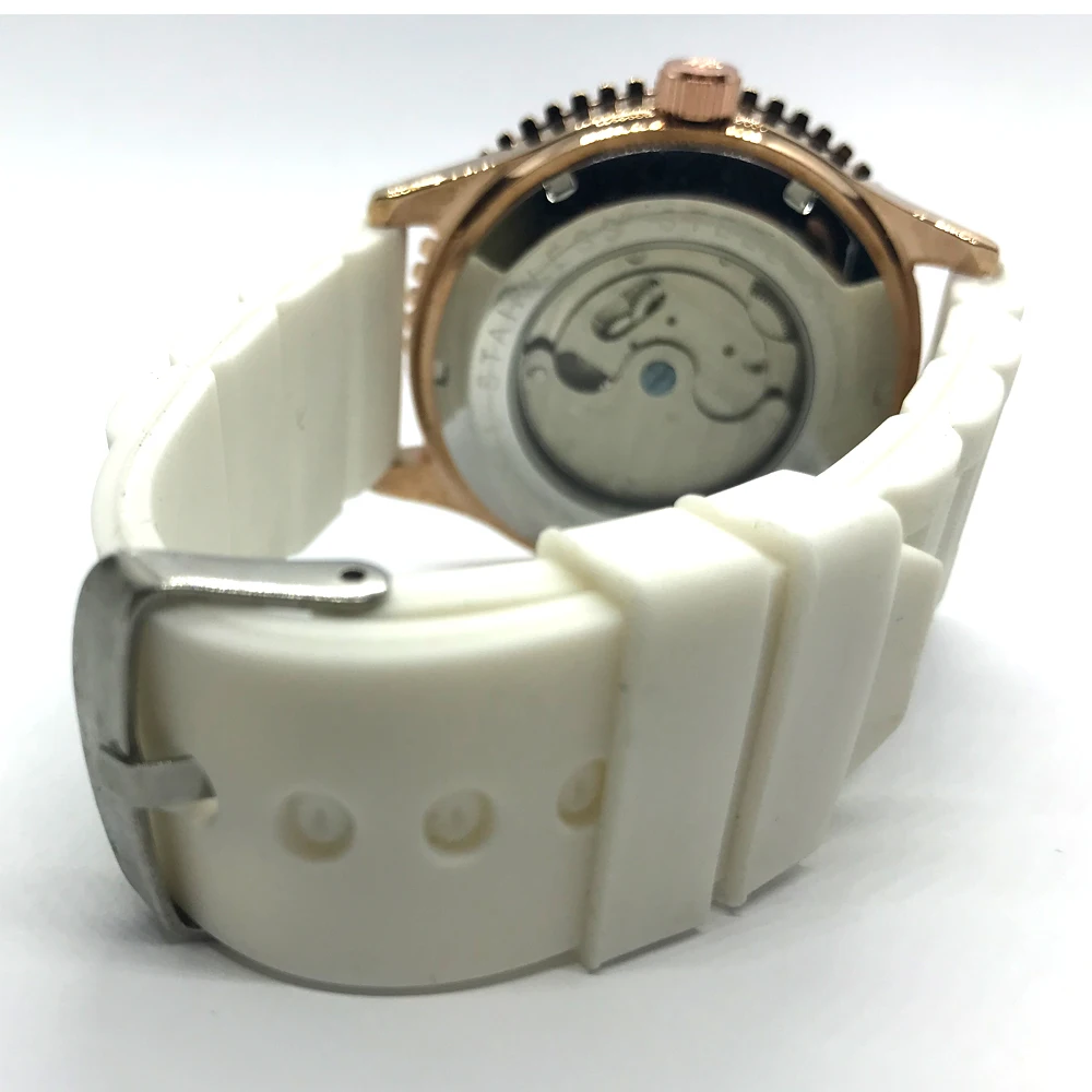 White 24mm Watch Strap Silicone Watch Band for Army Sport Watch Replacement Bracelet Waterproof Strap
White 24mm Watch Strap Silicone Watch Band for Army Sport Watch Replacement Bracelet Waterproof Strap