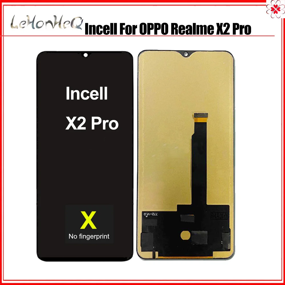 Высококачественный ЖК-дисплей Incell для Oppo Realme X2 Pro rmx830, запасной ЖК-дисплей для Realme X2 Pro
Высококачественный ЖК-дисплей Incell для Oppo Realme X2 Pro rmx830, запасной ЖК-дисплей для Realme X2 Pro