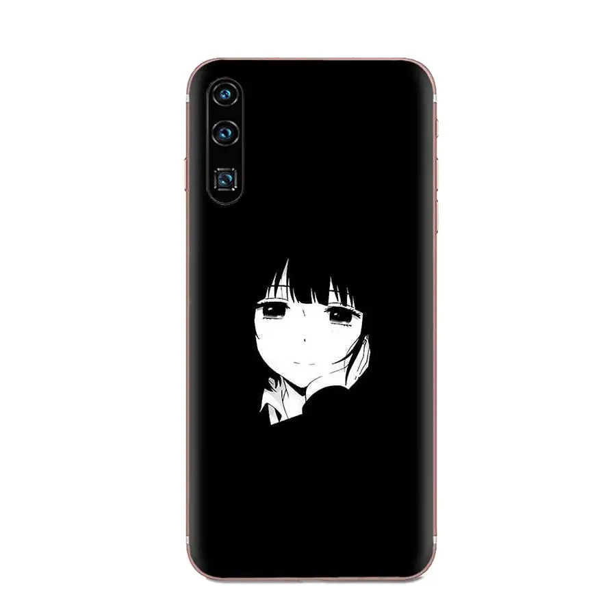 Мягкий чехол грустно аниме девочка замки для Samsung Galaxy A10 A20 A20E A3 A40 A5 A50 A7 J1 J3 J4 J5 J6 J7