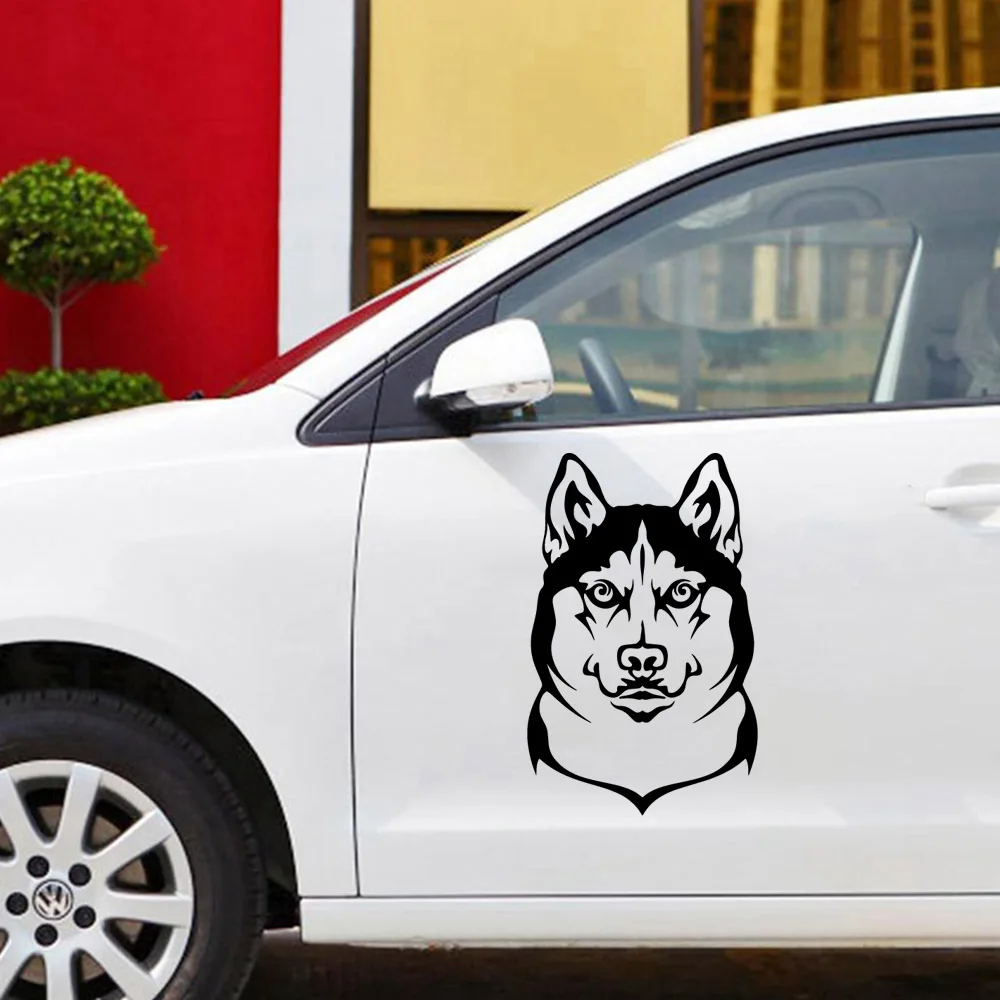 Забавные автомобильные наклейки с собаками забавные окна виниловые для
