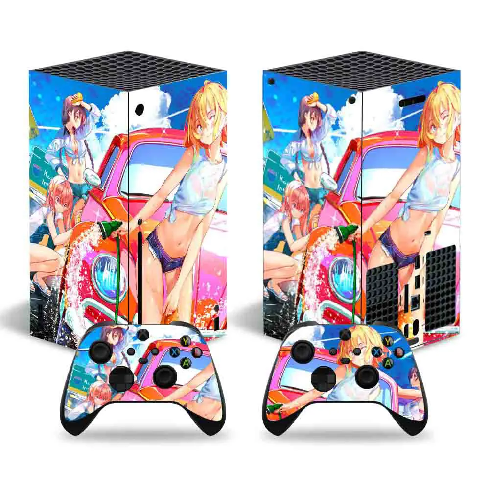 Новые Мультяшные наклейки из ПВХ для Xbox серии X, виниловые наклейки для Xbox серии X
Новые Мультяшные наклейки из ПВХ для Xbox серии X, виниловые наклейки для Xbox серии X