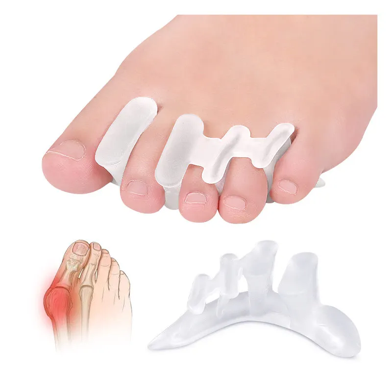 12pcs/6pairs Silicone Protector Gel Hallux Valgus Foot Corrector Toe Straightener Orthotics Separator Orthopedic Care Tools
12pcs/6pairs Silicone Protector Gel Hallux Valgus Foot Corrector Toe Straightener Orthotics Separator Orthopedic Care Tools