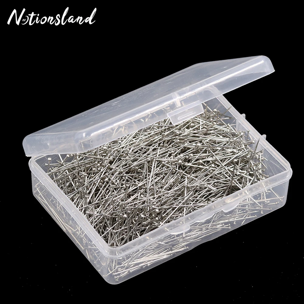 1600pcs/Box Dressmaker Straight Pins Silver Stainless Steel Fine Satin Craft Pins 26mm Patchwork Tool Sewing Accessories
1600pcs/Box Dressmaker Straight Pins Silver Stainless Steel Fine Satin Craft Pins 26mm Patchwork Tool Sewing Accessories