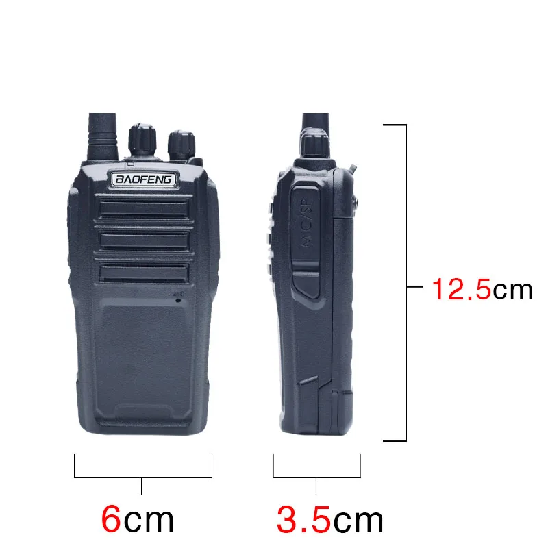 OPPXUN For Baofeng UV-6D Walkie Talkie Long Range Two Way Radio 400 - 480MHz UHF Single Band Handheld Transceiver Interphone
OPPXUN For Baofeng UV-6D Walkie Talkie Long Range Two Way Radio 400 - 480MHz UHF Single Band Handheld Transceiver Interphone