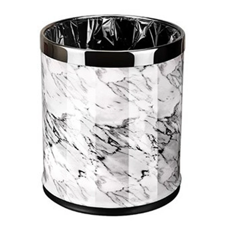Marble Pattern 10L Trash Can Bin Buckets Diameter 23Cm Height 27Cm Waste Bins Living Room Bathroom Kitchen Dustbin Trash Bin
Marble Pattern 10L Trash Can Bin Buckets Diameter 23Cm Height 27Cm Waste Bins Living Room Bathroom Kitchen Dustbin Trash Bin