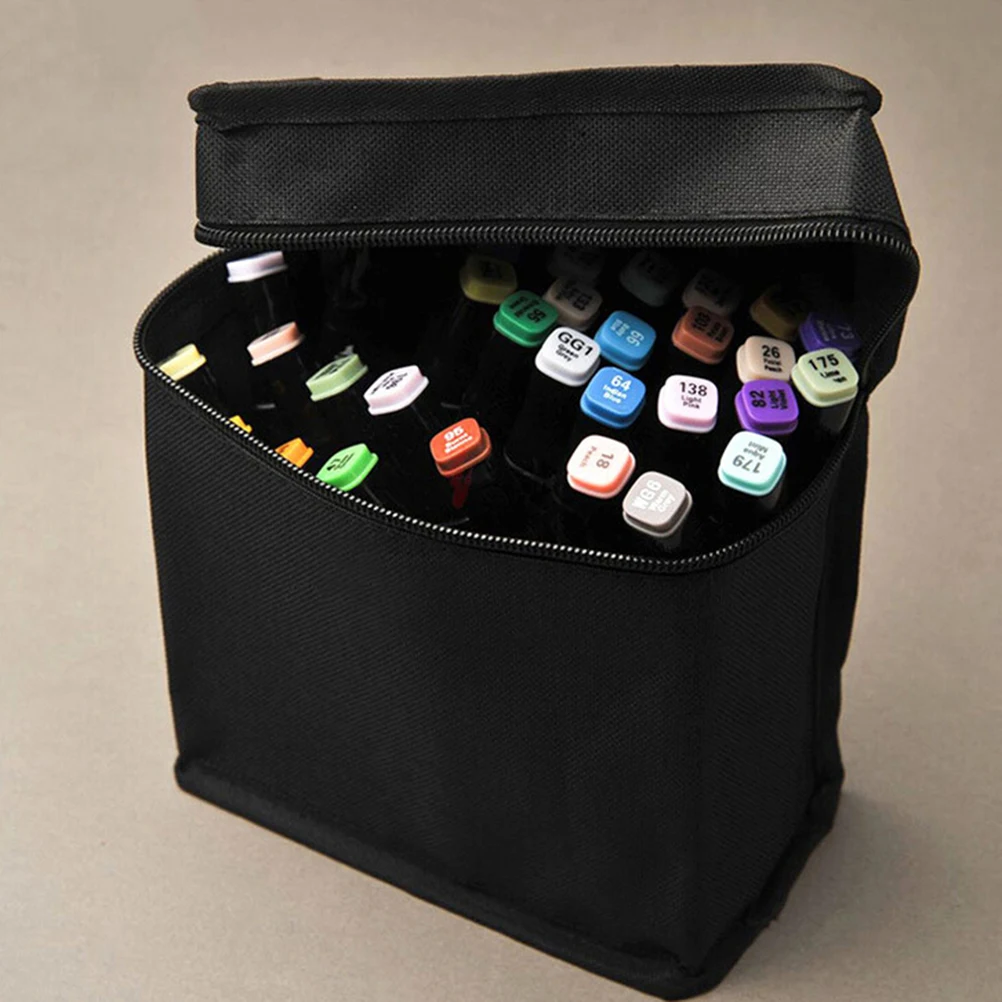 36/48/60/80Pcs Large Capacity Zipper Folding Art Markers Zipper Canvas Storage Pencil Bag Hold Marker Pen Storage Bag
36/48/60/80Pcs Large Capacity Zipper Folding Art Markers Zipper Canvas Storage Pencil Bag Hold Marker Pen Storage Bag