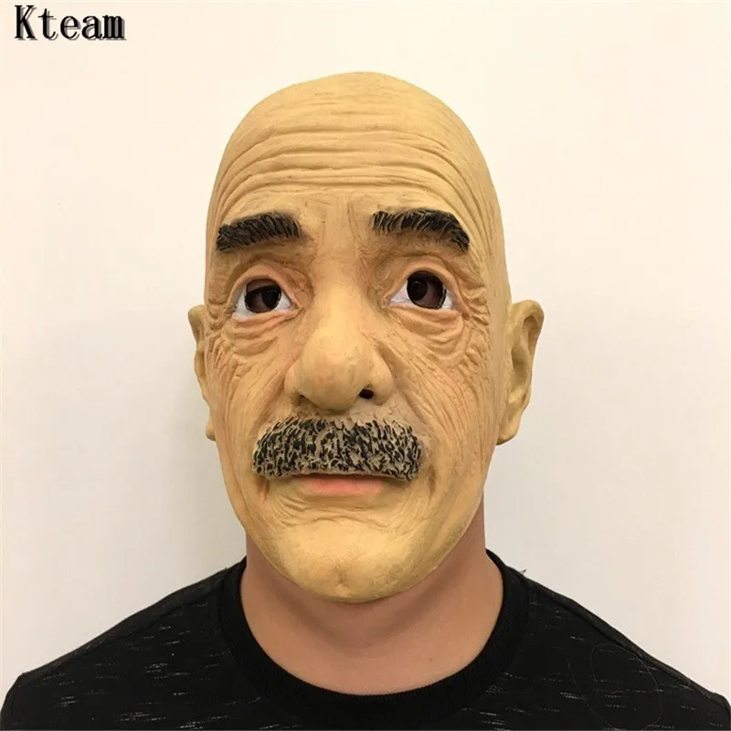 Realistic Cosplay Funny Party Full Head Latex Mask Halloween Horror Funny Cosplay Party Mask Old Man Head Helmet Masks
Realistic Cosplay Funny Party Full Head Latex Mask Halloween Horror Funny Cosplay Party Mask Old Man Head Helmet Masks