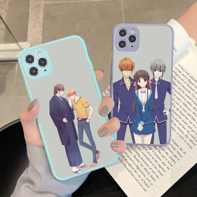 Fruits Basket Kyo Sohma Phone Case for iPhone X XR XS 7 8 Plus 11 12 13 pro MAX 13mini Translucent Matte Shockproof Case
Fruits Basket Kyo Sohma Phone Case for iPhone X XR XS 7 8 Plus 11 12 13 pro MAX 13mini Translucent Matte Shockproof Case