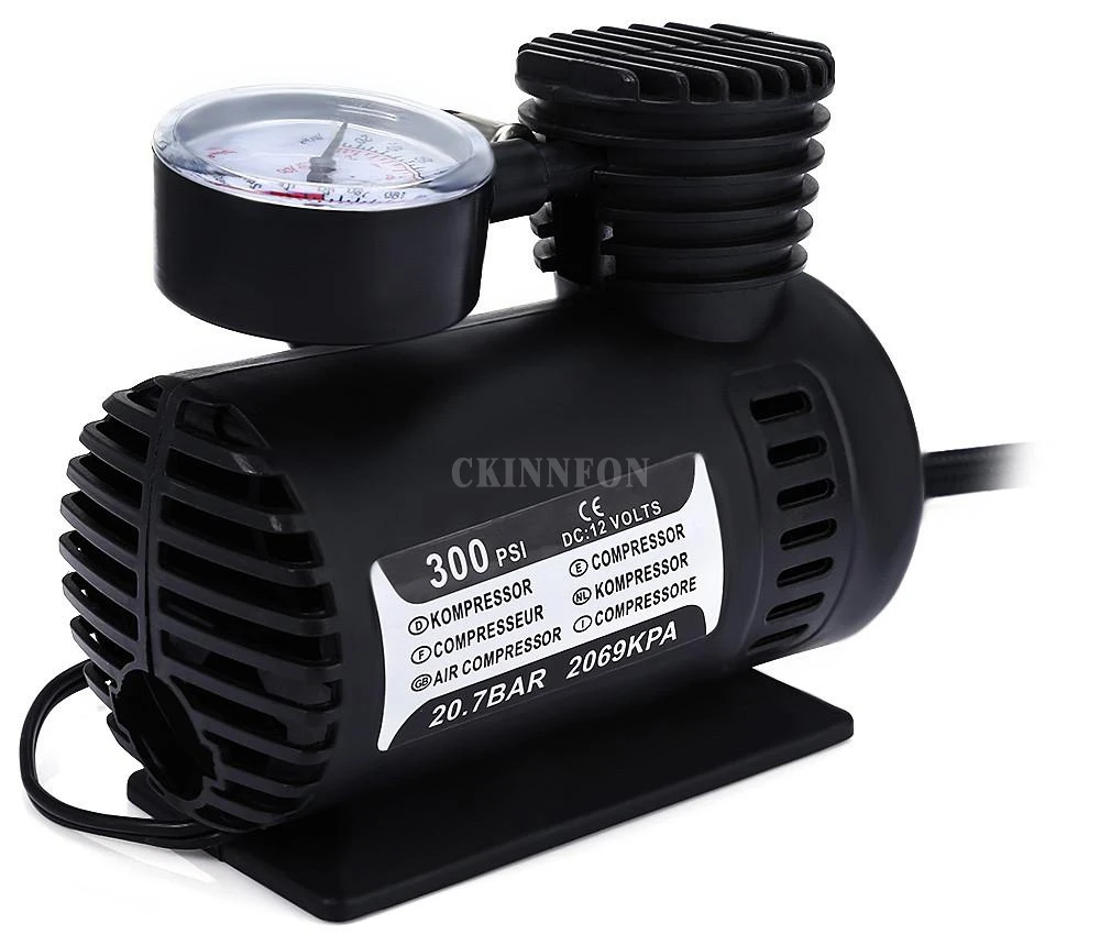 100Pcs/Lot 12V 300PSI Electric Motorcycle Inflatable Pump Mini Air Compressor Tire Inflator for Bicycle Tire Balls Airbeds
100Pcs/Lot 12V 300PSI Electric Motorcycle Inflatable Pump Mini Air Compressor Tire Inflator for Bicycle Tire Balls Airbeds