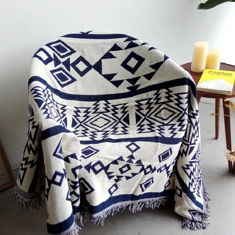 CHAUSUB Chunky Cotton Blankets Home Decor Leisure Sofa Cover Bed Cover Carpet Jacquard Coverlet
CHAUSUB Chunky Cotton Blankets Home Decor Leisure Sofa Cover Bed Cover Carpet Jacquard Coverlet