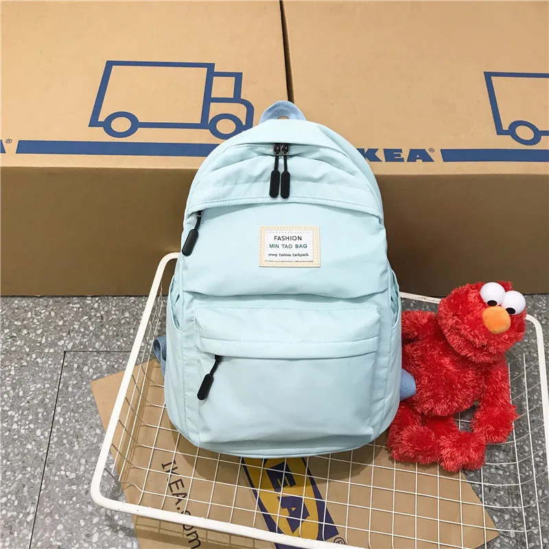 3 set Backpack Casual Women Shoulder Bags Candy Colour Women Backpack Multi-pocket School bag for teenage girls Mochilas Female
3 set Backpack Casual Women Shoulder Bags Candy Colour Women Backpack Multi-pocket School bag for teenage girls Mochilas Female