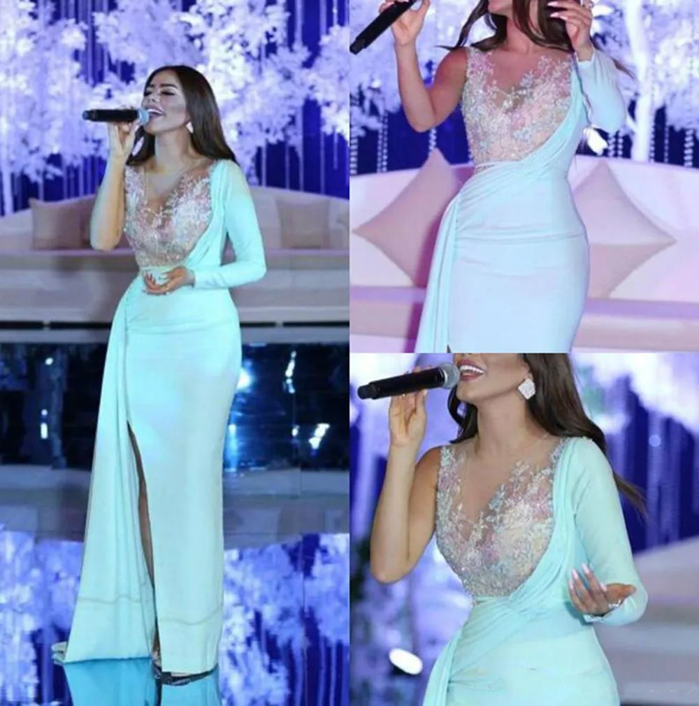 2021 Elegant Mint Green One Shoulder Mermaid Evening Dresses Sparkly Appliqued Prom Dress Side Slit Long Formal Party Gowns
2021 Elegant Mint Green One Shoulder Mermaid Evening Dresses Sparkly Appliqued Prom Dress Side Slit Long Formal Party Gowns