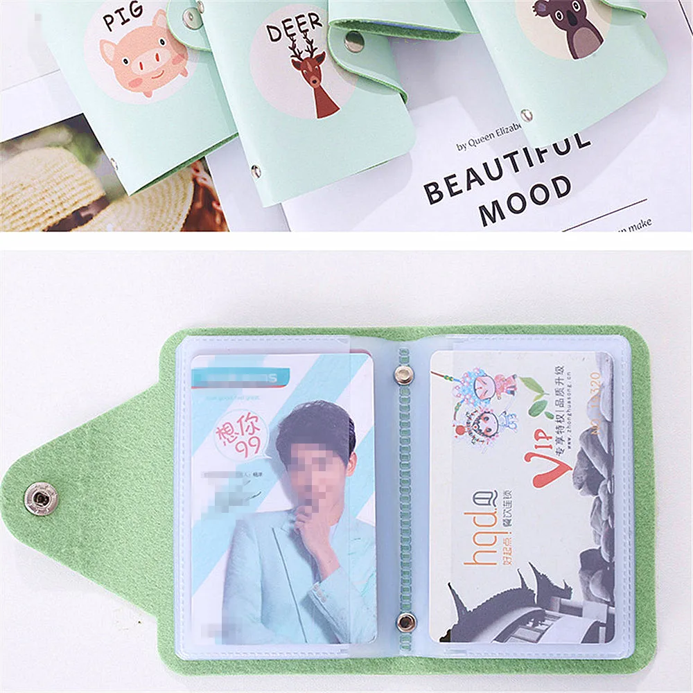 24 Card Slots Popular Print Cartoon PU Leather Card Purse Creative Cute Animal Card Holder For Girl Children's Gift Wallet
24 Card Slots Popular Print Cartoon PU Leather Card Purse Creative Cute Animal Card Holder For Girl Children's Gift Wallet