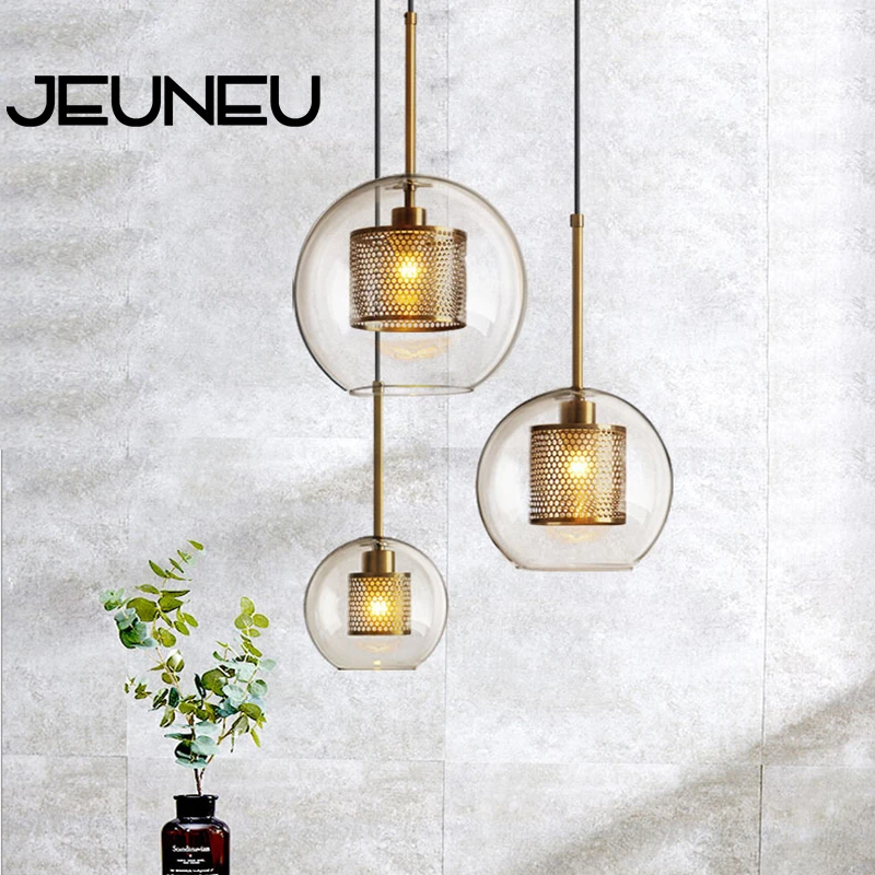 Nordic Modern Simple Pendant Lamp E27 LED Glass Ball Single Head Pendant Lights Living Room Bedroom Cafe Decorative Lighting
Nordic Modern Simple Pendant Lamp E27 LED Glass Ball Single Head Pendant Lights Living Room Bedroom Cafe Decorative Lighting