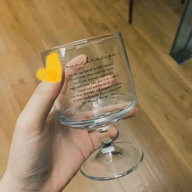 2021 New Letter Tall Glass Juice Cup Dessert Cup Yogurt Cold Drink Cup 175ml for Drinking Milk Tea Fruit Juice Coffee Latte 1
2021 New Letter Tall Glass Juice Cup Dessert Cup Yogurt Cold Drink Cup 175ml for Drinking Milk Tea Fruit Juice Coffee Latte 1