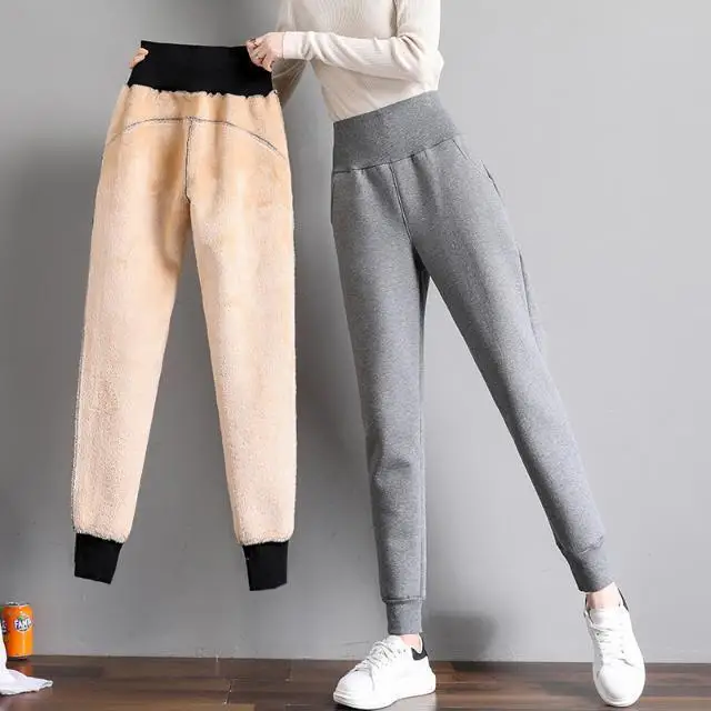 New Autumn Winter Warm Loose Harem Pants Women Velvet Thickening Sweatpants Female Korean Casual High Waist Trousers G226
New Autumn Winter Warm Loose Harem Pants Women Velvet Thickening Sweatpants Female Korean Casual High Waist Trousers G226